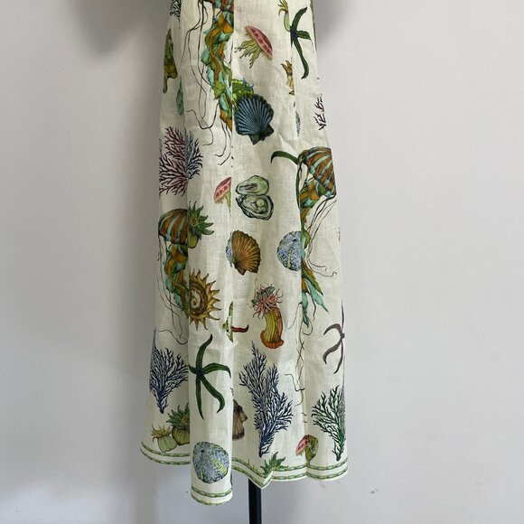 ALEMAIS Shell Fish Flared Dress - Picture 13 of 16